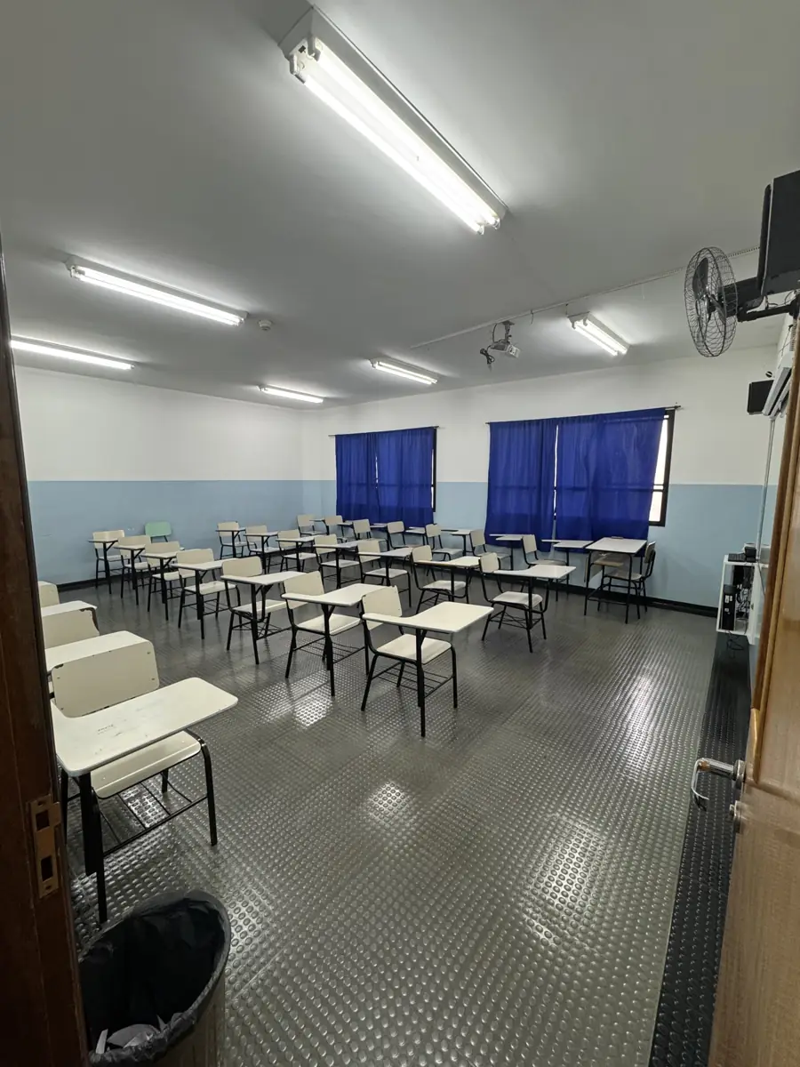 Sala de aula do Ensino Médio